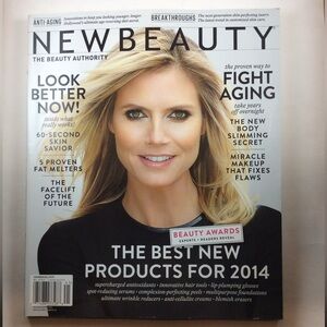 NewBeauty Magazine with Heidi Klum - Winter / Spring 2014
